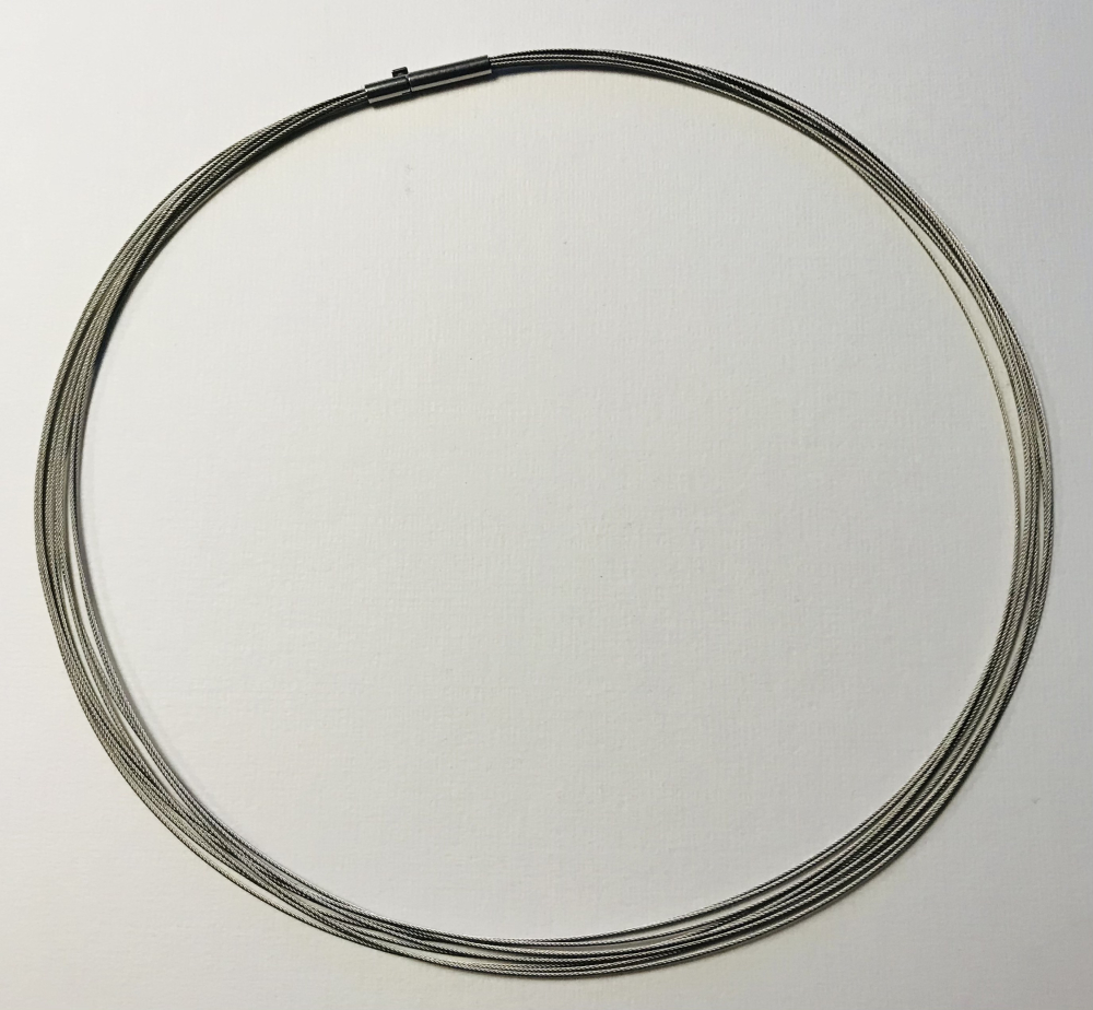 Edelstahl-Band 10 reihig 45cm